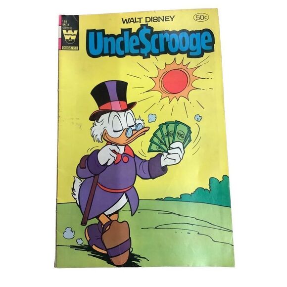 Whitman Other - Vintage Whitman Comics Uncle Scrooge Issue No 189